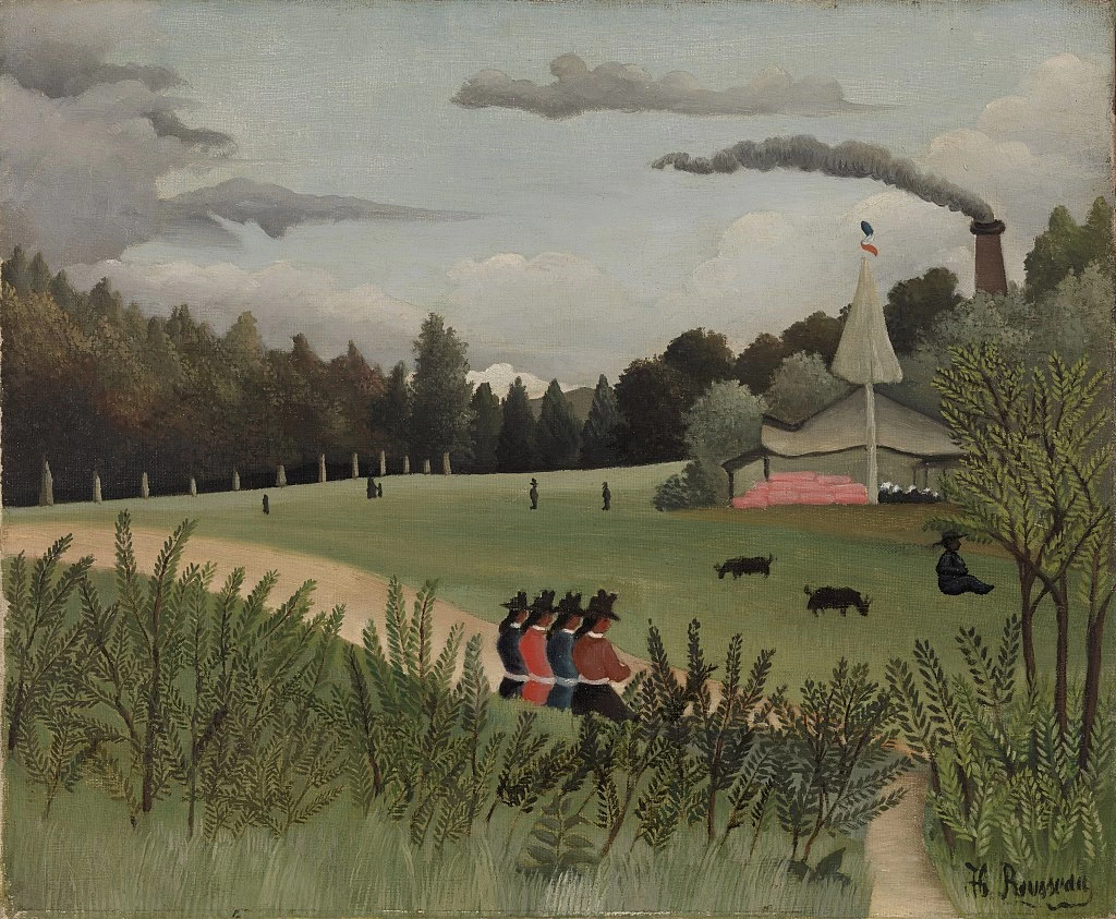 Paesaggio con quattro giovani donne - Barnes Foundation, Merion, Pennsylvania